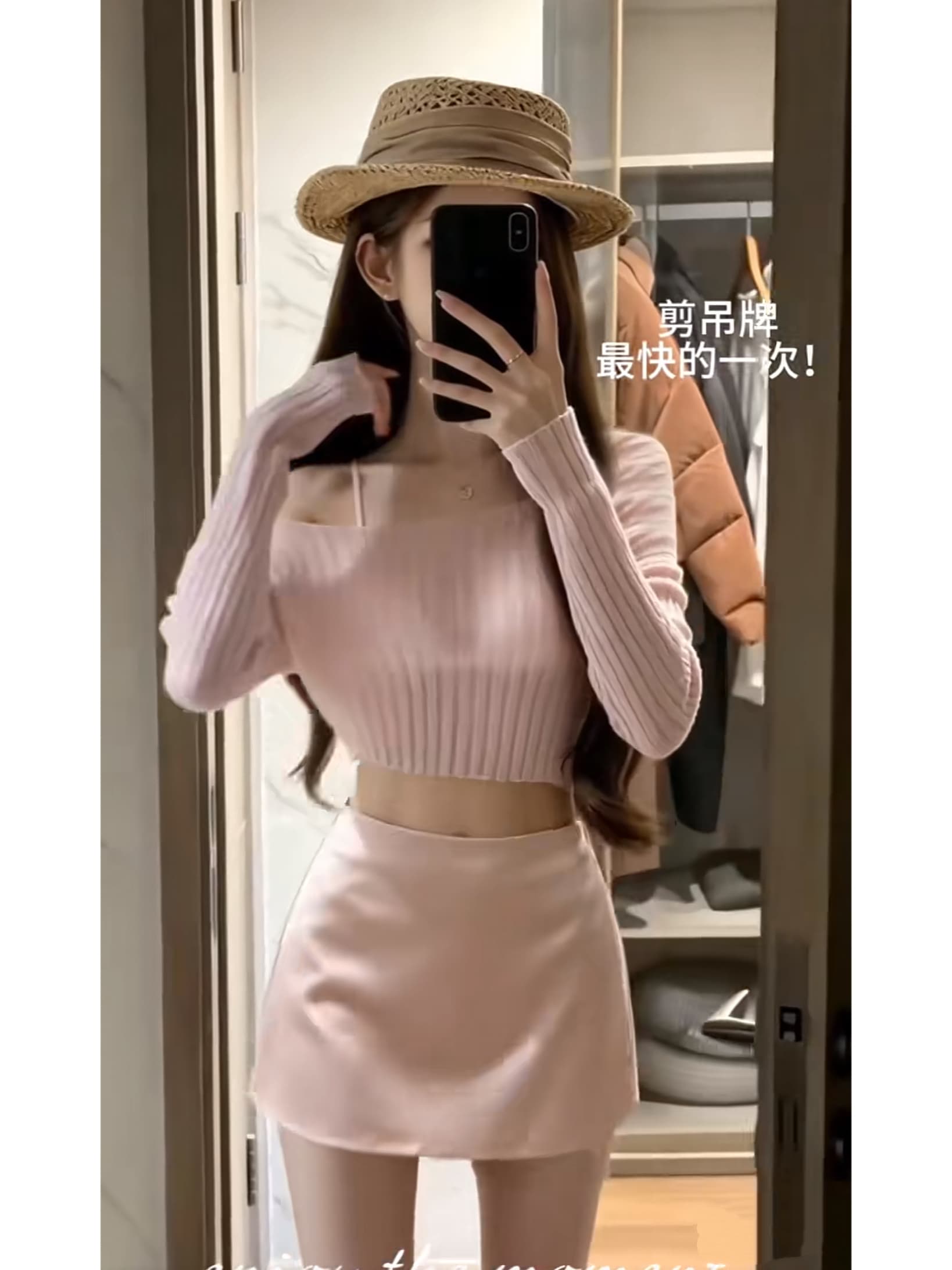 한 부서 순수한 욕망 바람 밖으로 조각 아름다운 옷 여름 슬림해 보이는 얇고 가벼운 오프숄더 맨위 품격 다용도 미니 스커트 상세 이미지 4