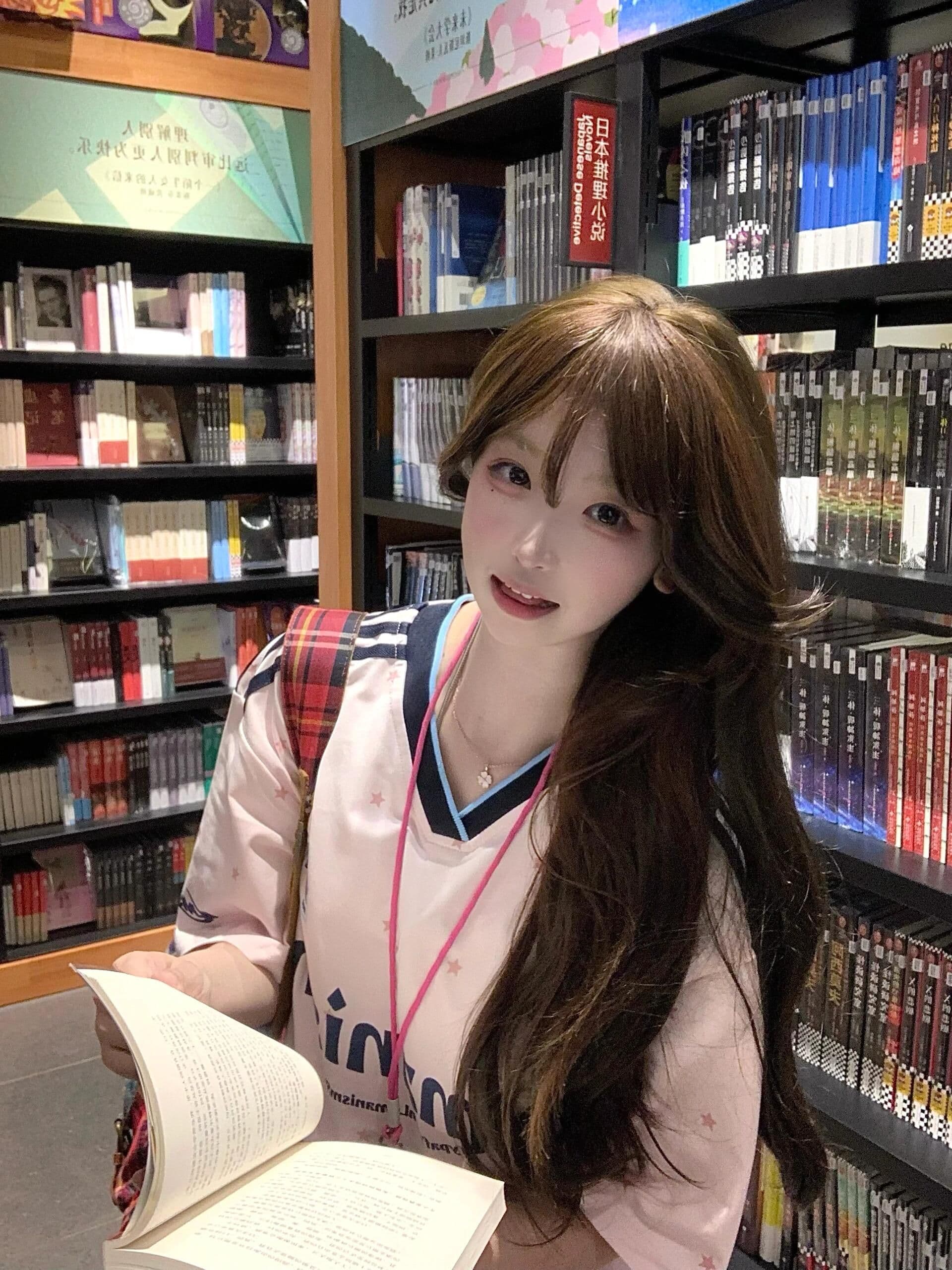 포밍 프린트 원본 솜씨 19 지점 220 그램 순면 반팔 티셔츠 여성 상세 이미지 4