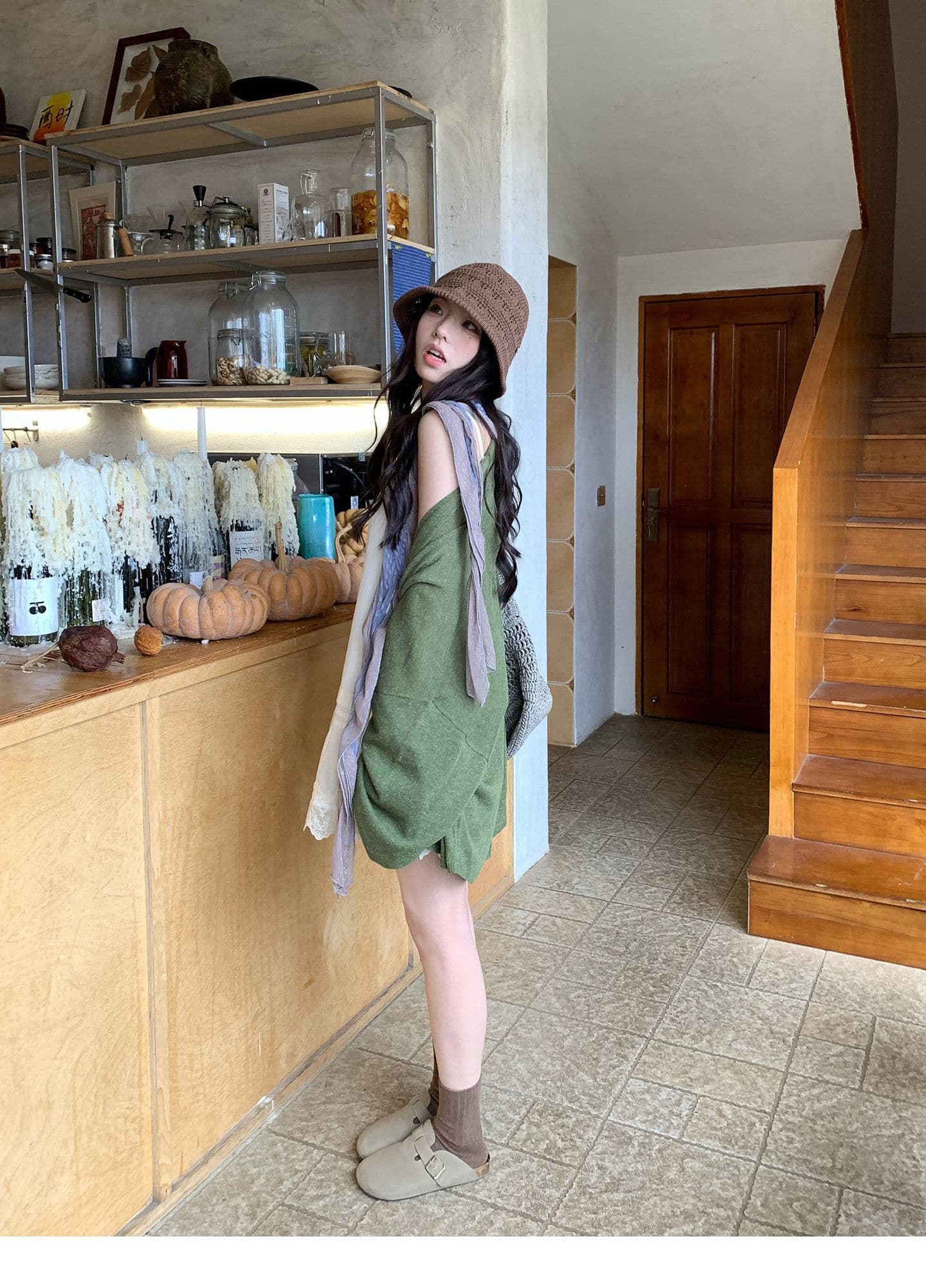 12 아마 60 아크릴 28 라이 경기 서울 부드러운 찹쌀 오픈 가디건 여름 편안함 도루 센스 얇은 스타일 니트 여성 코트 상세 이미지 21