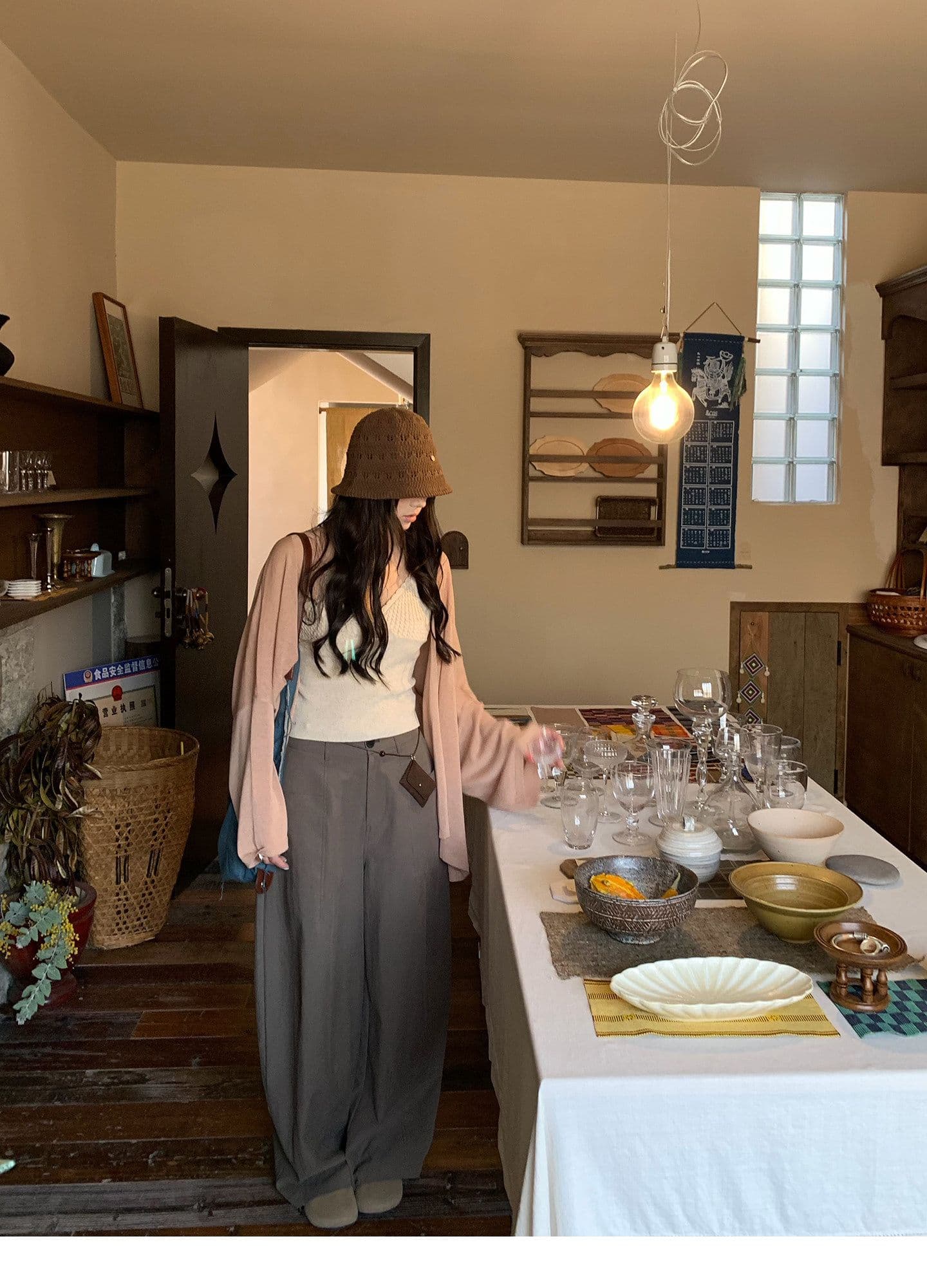 12 아마 60 아크릴 28 라이 경기 서울 부드러운 찹쌀 오픈 가디건 여름 편안함 도루 센스 얇은 스타일 니트 여성 코트 상세 이미지 28