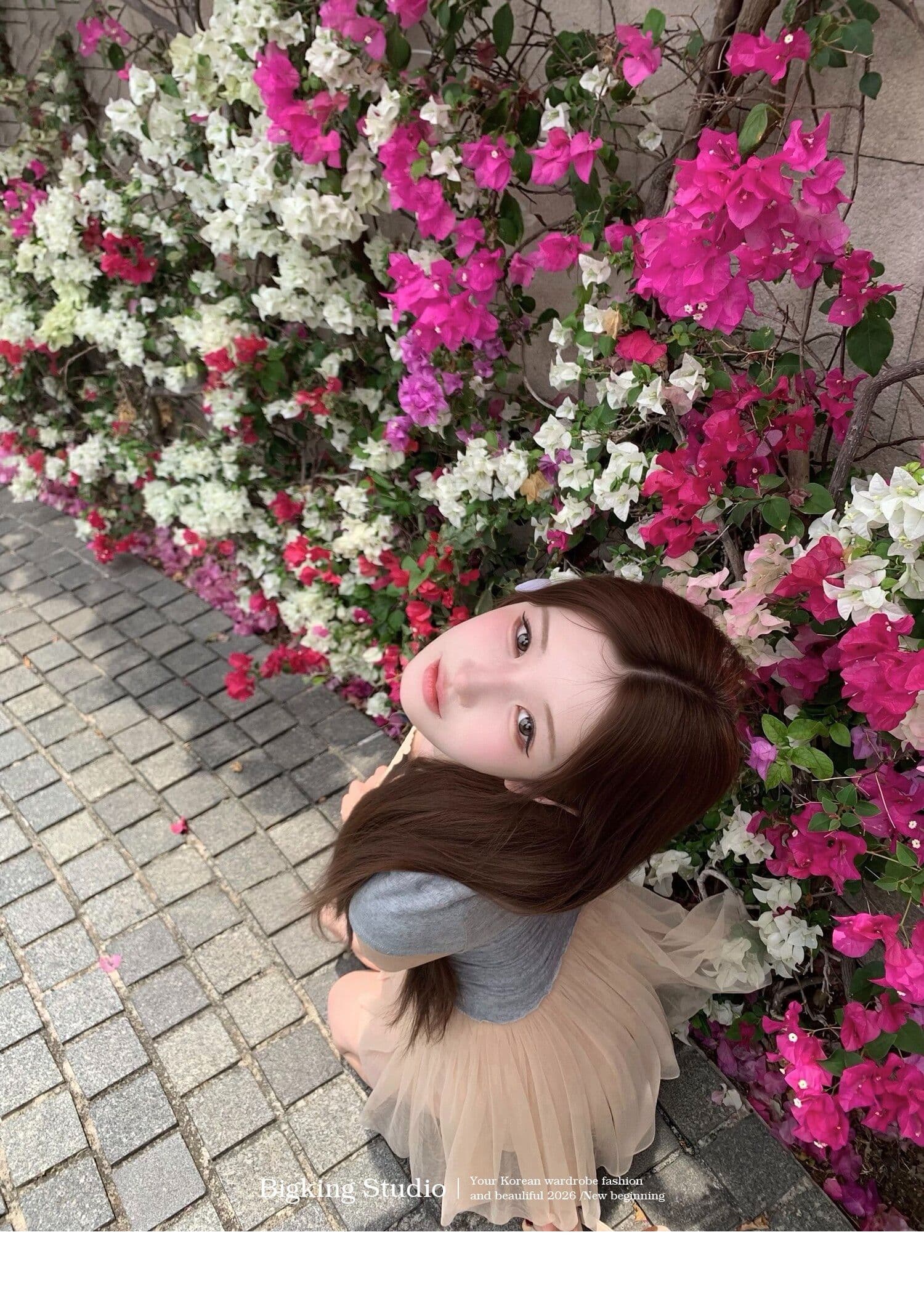bigking 다이 킨 홈 얕은 욕망 마이크로 대 u 칼라 레이스 측면 반팔 티셔츠 여성 몸매 가꾸기 순수한 욕망 맨위 상세 이미지 12