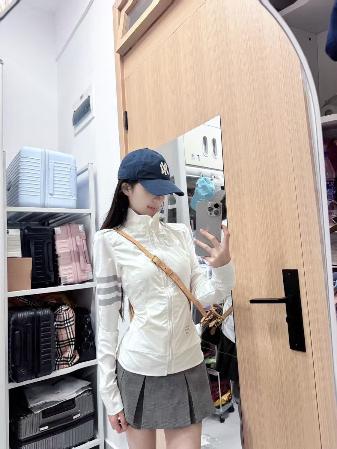 한 부서 스탠드 칼라 화이트 자외선 차단 자켓 얇은 스타일 재킷 여름 루즈핏 캐주얼 새로운 통기성 운동 재킷 상세 이미지 4