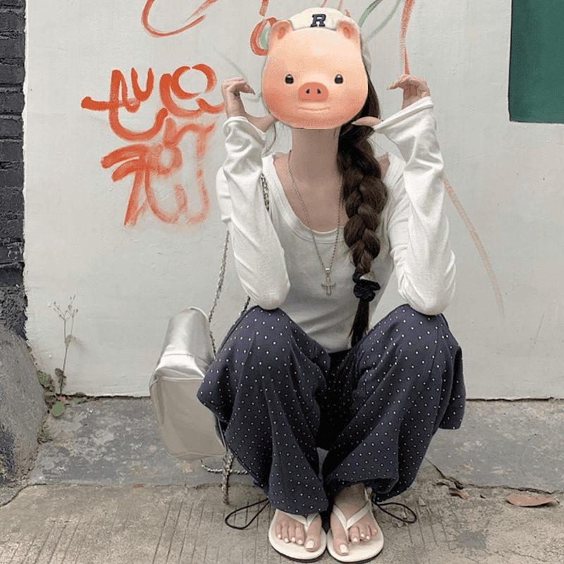 140 크 75 면 25 폴리에스터 눈꽃 면 화이트 자외선 차단 볼륨 측면 u 칼라 얇은 스타일 긴팔 티셔츠 여성 짧은 맨위 상세 이미지 15