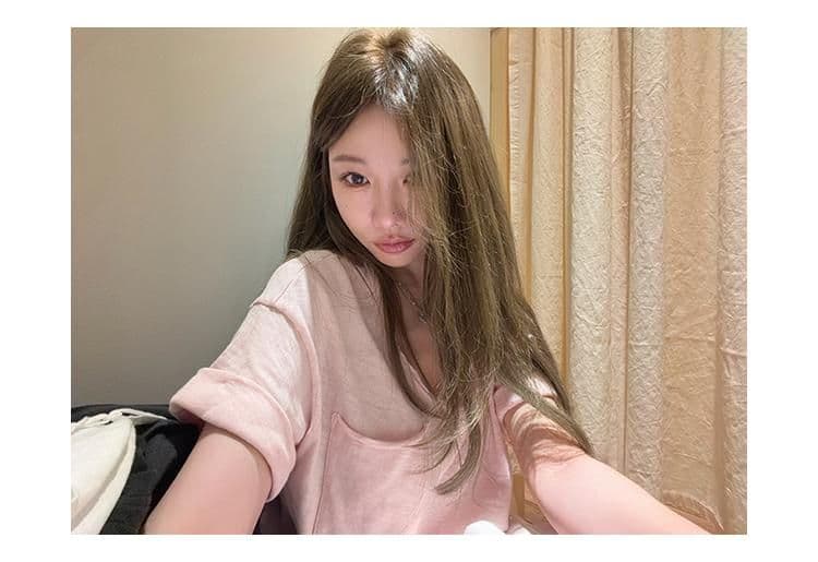 대나무 마디 면 tee 대나무 마디 코튼 롤 측면 주머니 반팔 티셔츠 여성 디자인 센스 루즈핏 슬림해 보이는 한 부서 상세 이미지 8