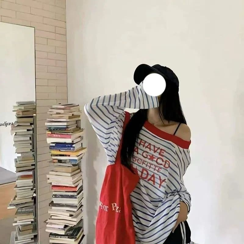 광저우 원단 65 주간 실크 35 폴리 에스터 이후 패키지 프린트 스트라이프 긴팔 티셔츠 여름 얇은 스타일 자외선 차단 여성 정가 이미지 2