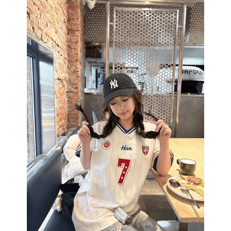 프린트 원본 솜씨 두 바 19 지점 220 그램 순면 반팔 티셔츠 남녀 저지 상세 이미지 4
