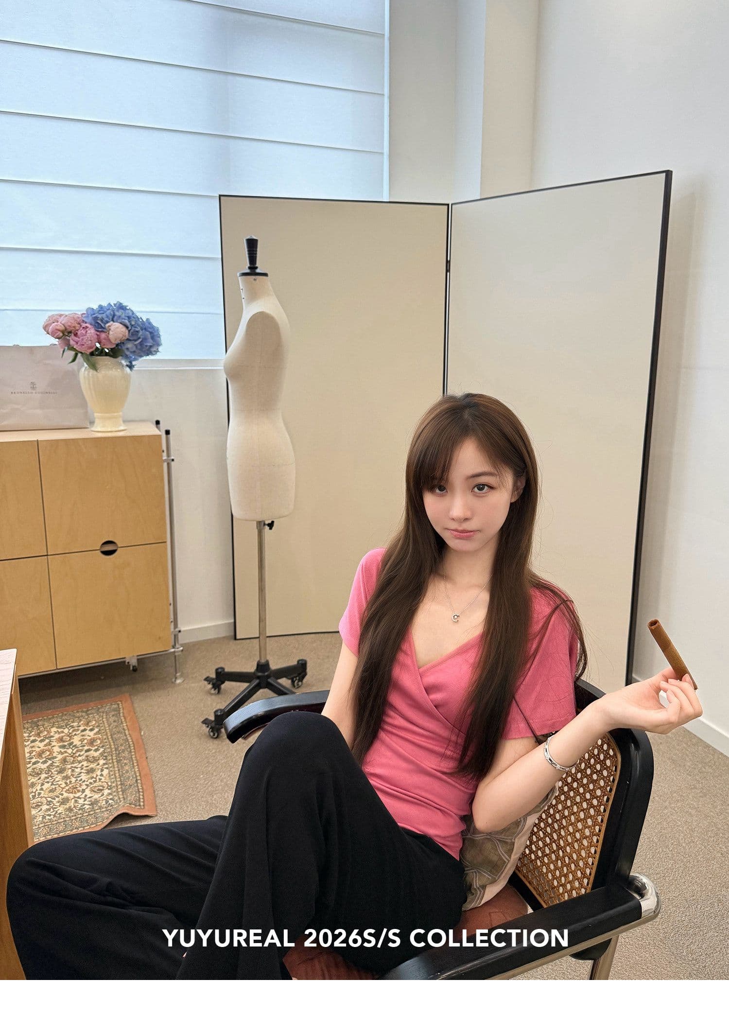 260 그램 사람들 면 작은 예쁜 허리 십자가 V넥 작은 날다 소매 디자인 티셔츠 여성 여름 새로운 몸매 가꾸기 슬림해 보이는 반팔 맨위 상세 이미지 3