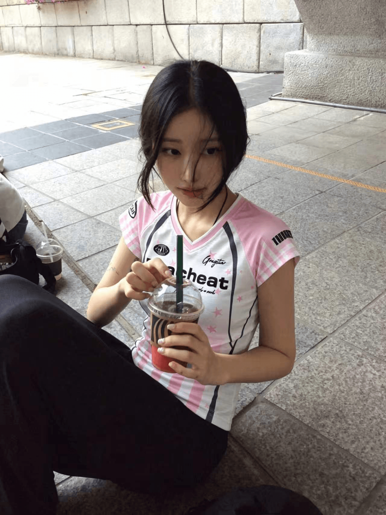 원본 원단 원본 것 몸매 가꾸기 반팔 티셔츠 생방송 품질 상세 이미지 4