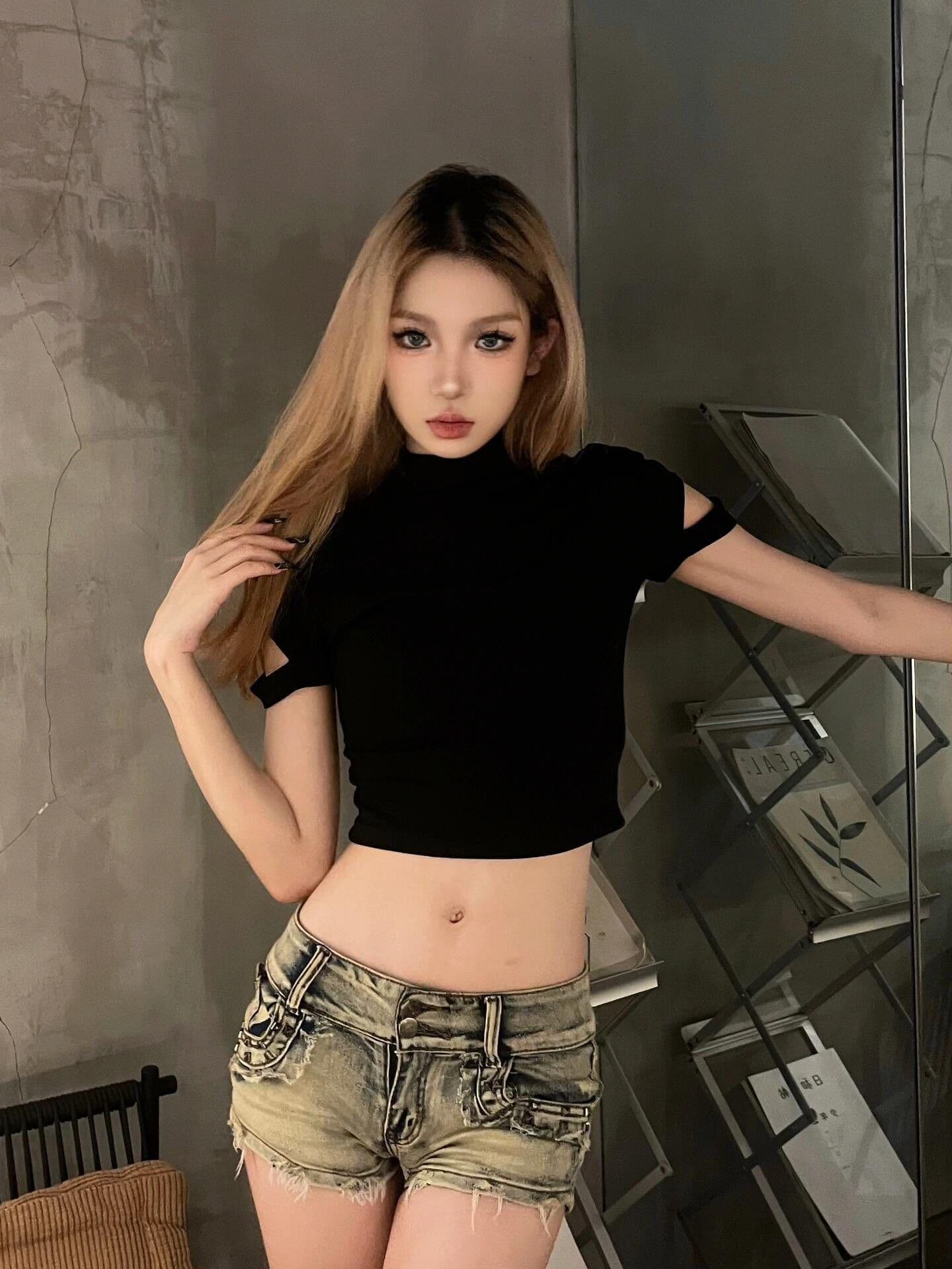 사람들 면 모달 1 1 와 사고 방식 260 그램 순수한 욕망 디자인 긍정적 인 어깨 반팔 여름 새로운 맨위 이미지 2