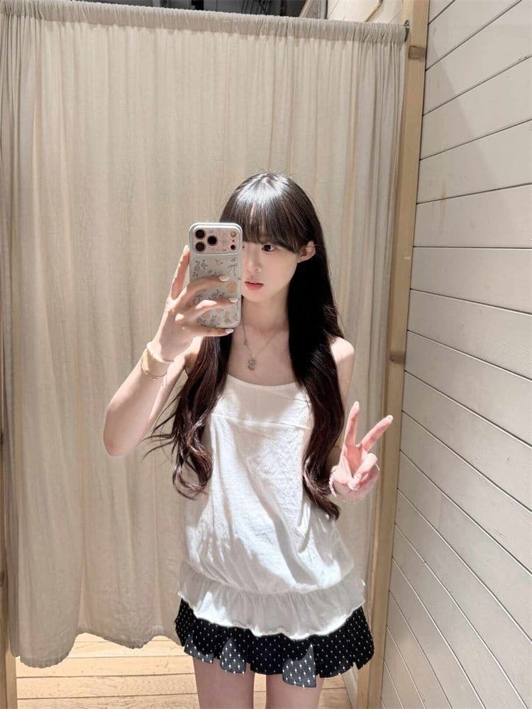 사람들 면 평직 한 스타일 핫걸 반팔 티셔츠 여성 새로운 다용도 디자인 몸매 가꾸기 슬림해 보이는 다용도 새로운 맨위 상세 이미지 4