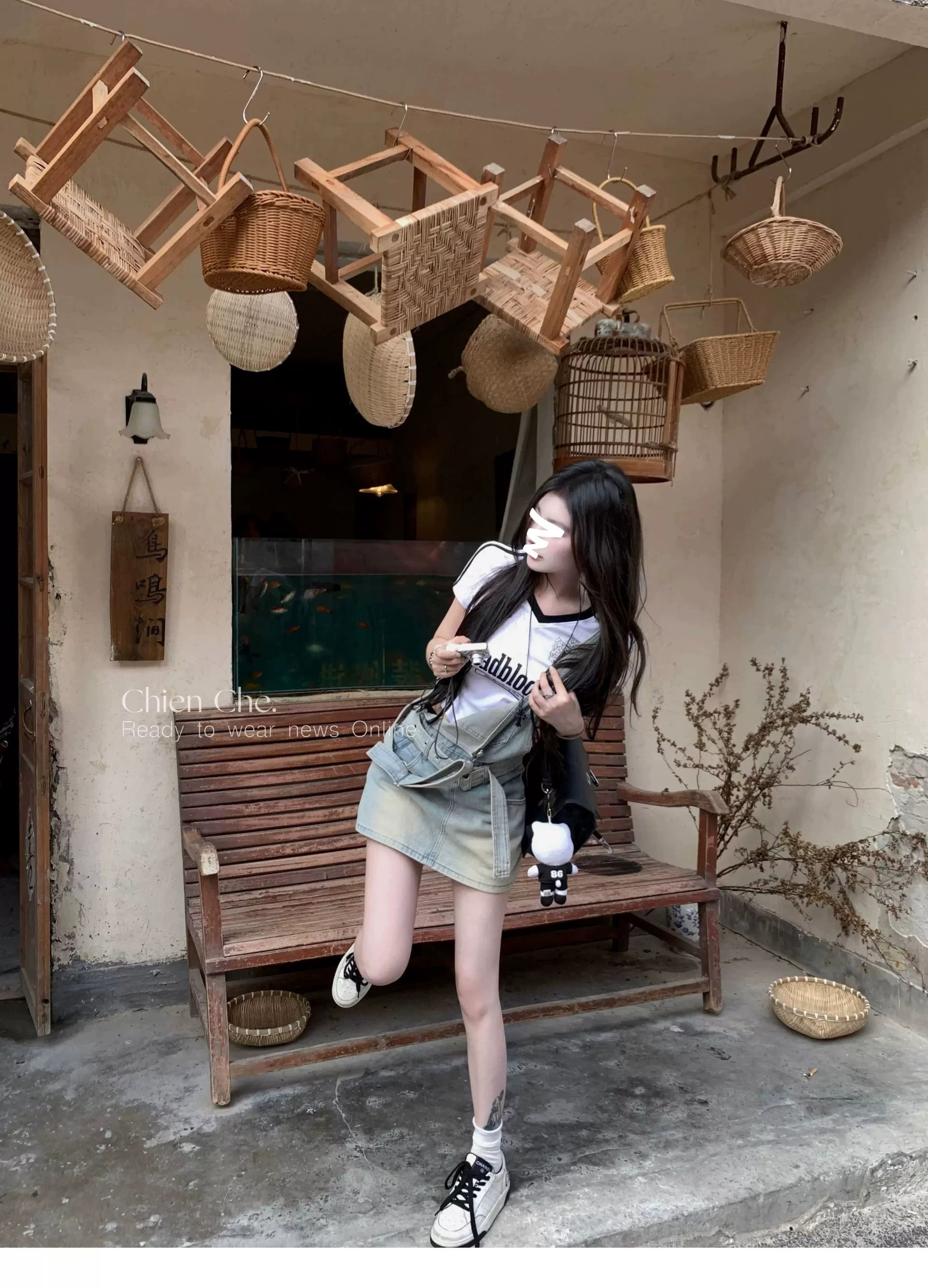 경관 그림 원본 것 순수한 욕망 타이트 맨위 여름 알파벳 프린트 루즈핏 반팔 티셔츠 여성 상세 이미지 13