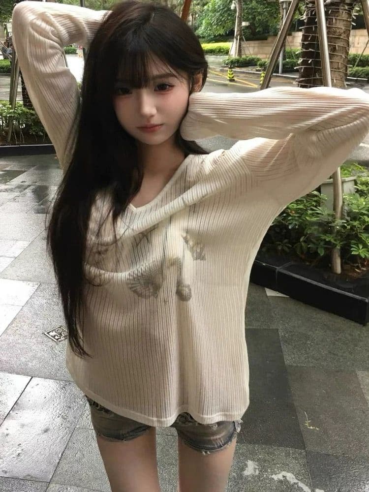 광저우 원본 원단 긴팔 여성 이미지 2