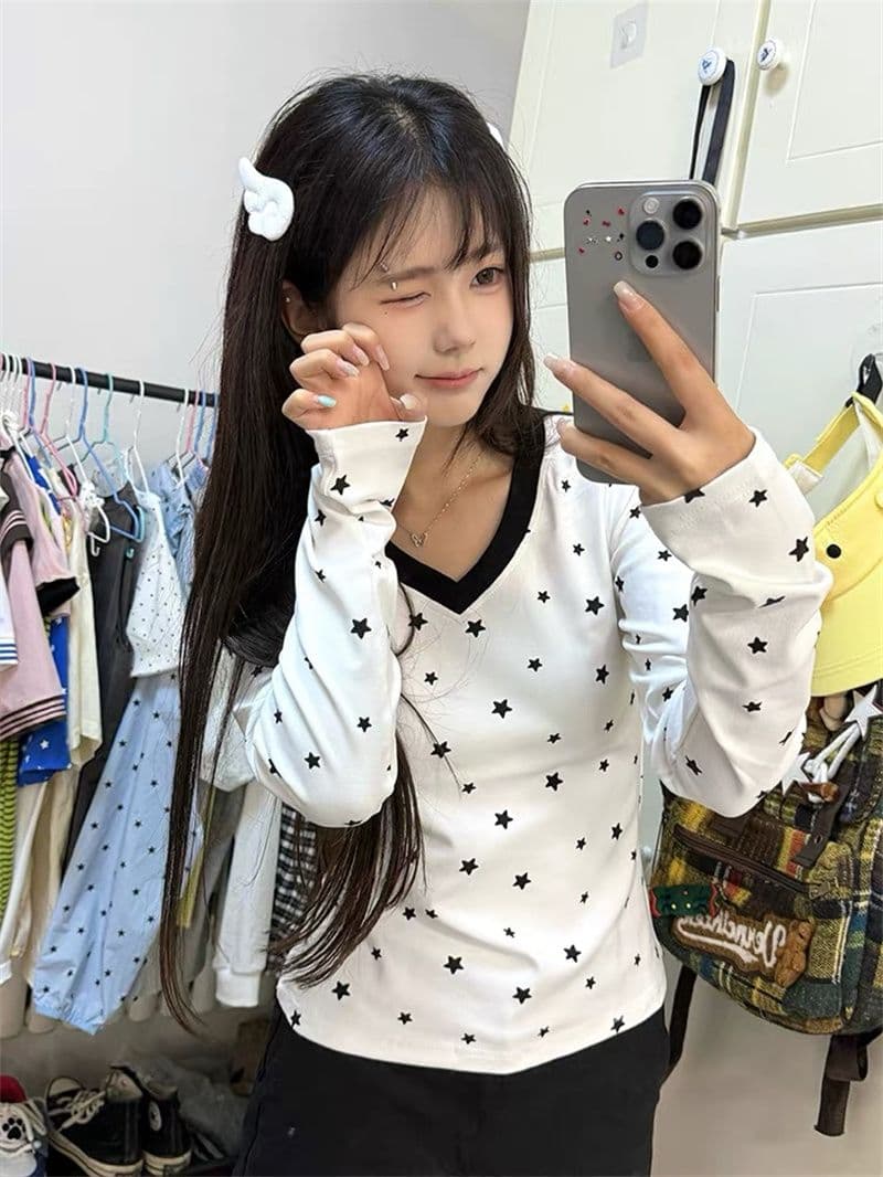자수 보안 버클 행침 카드 40 순면 230 크 긴팔 s-xl 이미지 2