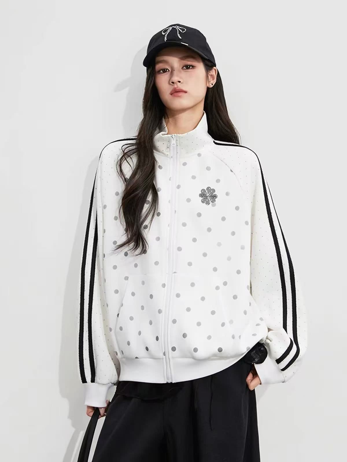 후아 면 복합 우유 실크 티타늄 합금 지퍼 면 Luokou 350 그램 이후 패키지 칼라 상세 이미지 3
