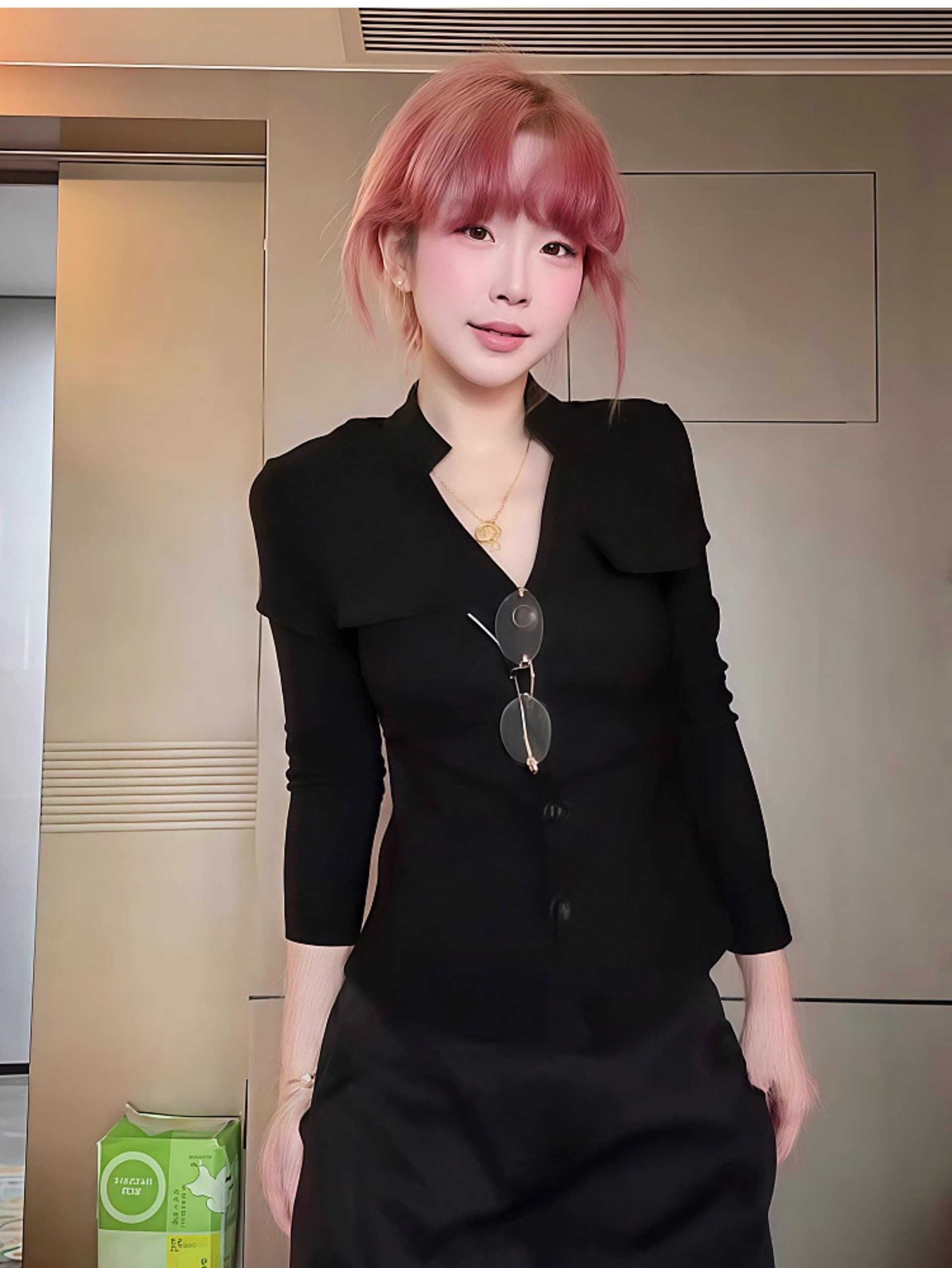 원본 원단 디자인 센스 몸매 가꾸기 슬림해 보이는 긴팔 맨위 봄 가을 새로운 고급 센스 카디건 코트 상세 이미지 3