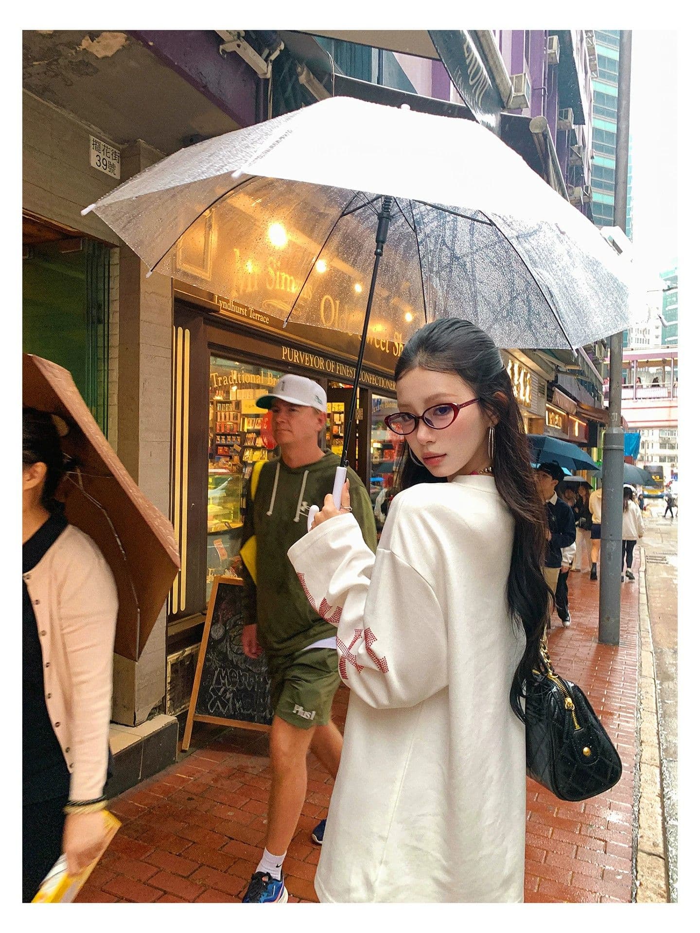 원본 것 알파벳 핫픽스 긴팔 티셔츠 여성 이른 봄 착용 가져 가라. 루즈핏 맨위 상세 이미지 5