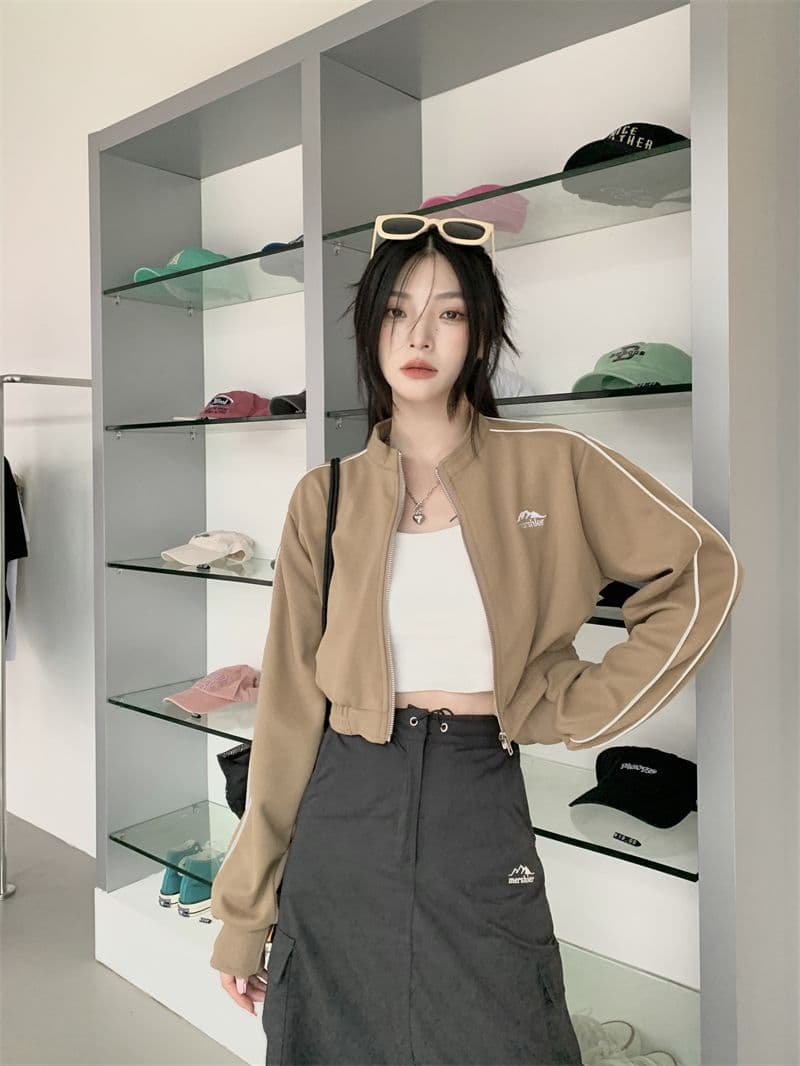 흔들어서 톤 품질 아메리칸 핫걸 얇은 스타일 재킷 가을 루즈핏 슬림해 보이는 레트로 쇼트 스타일 오픈 가디건 맨위 상세 이미지 23