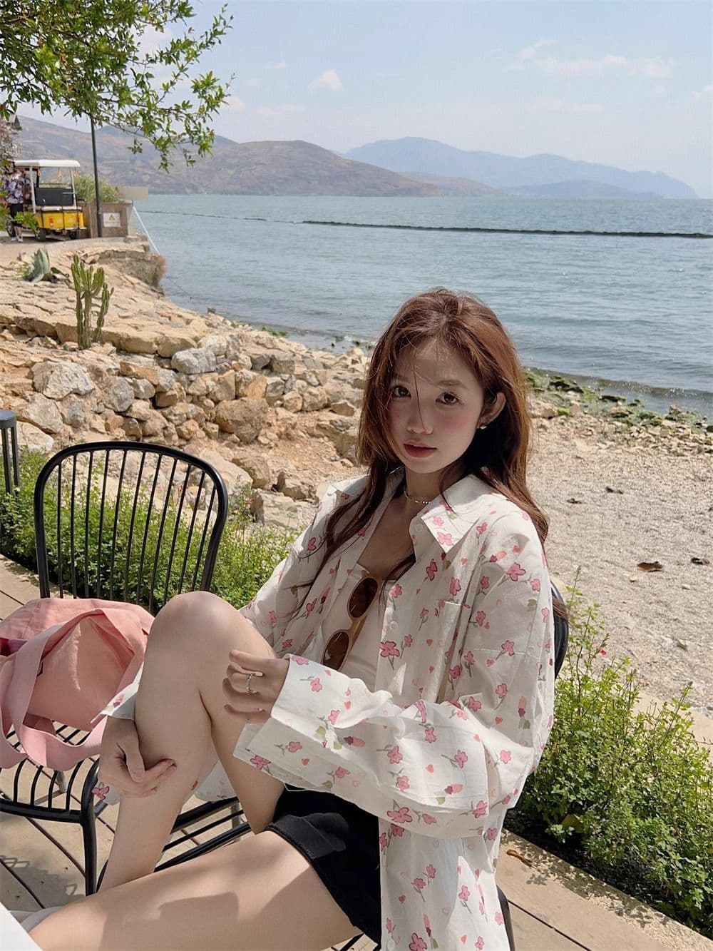 달콤함 얇은 스타일 자외선 차단 여성 셔츠 봄 가을 디자인 센스 작은 대중 셔츠 맨위 에어컨 객실 재킷 상세 이미지 8