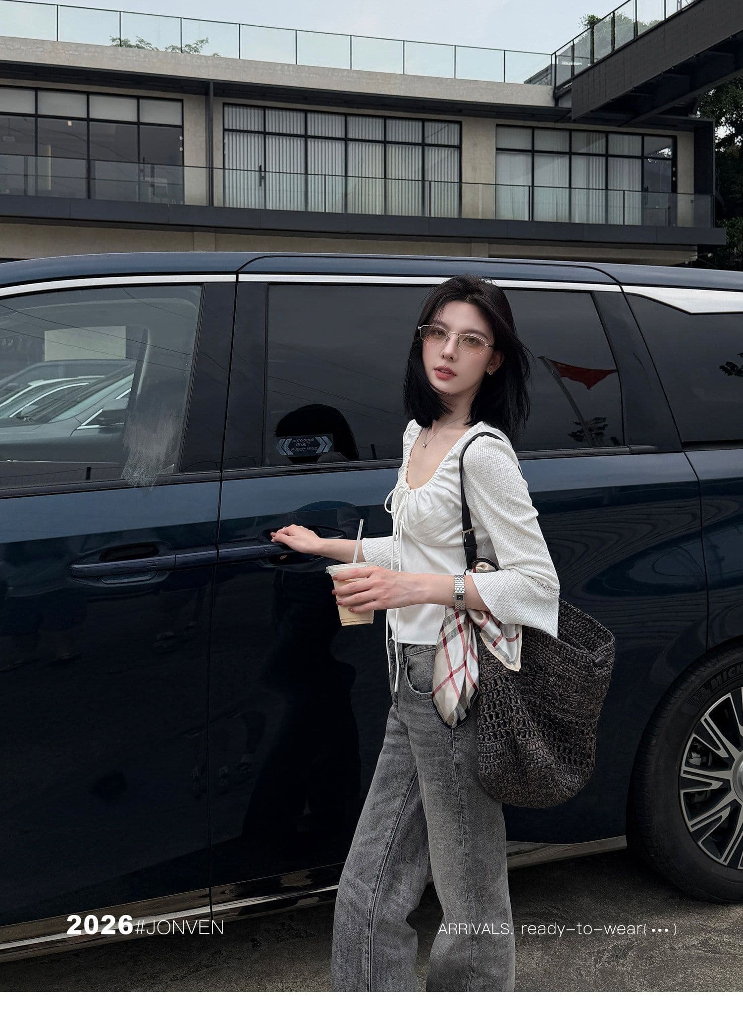 높은 품질 품질 레트로 새틴 대 라운드 넥 주름 맨위 여성 품격 출퇴근 고급 chic Chic 여성 셔츠 상세 이미지 24