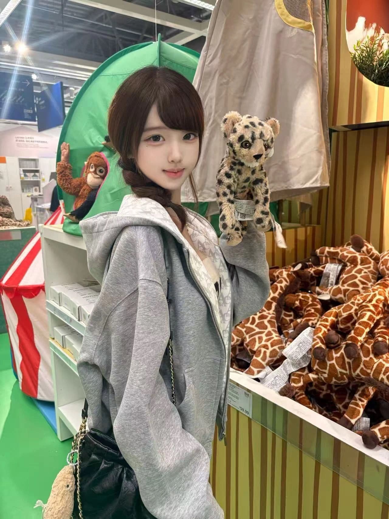얇은 스타일 인사이드 그리기 원본 솜씨 자수 순수한 Mianhua 면 복합 후드 티 스웨터 여성
