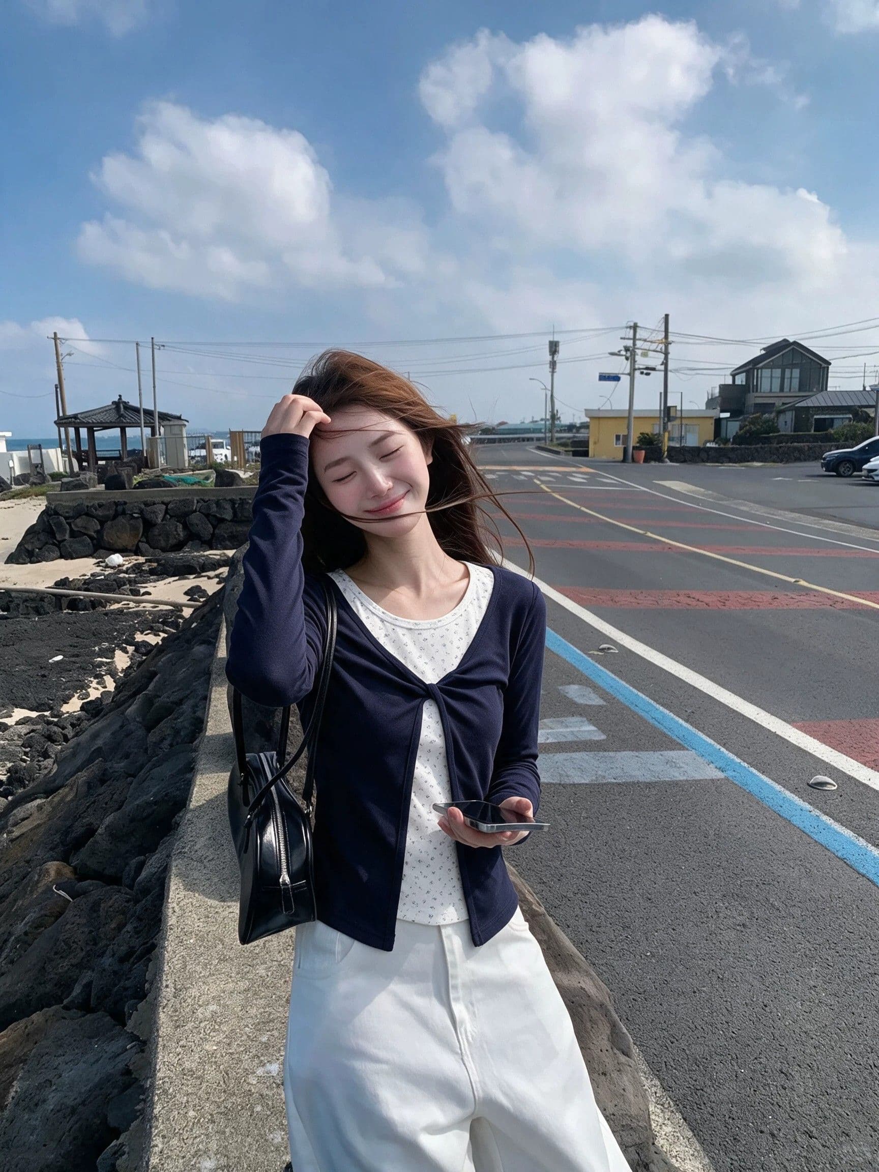 페이크 레이어드 가을 새로운 몸매 가꾸기 인사이드 가져 가라. 기본 셔츠 상세 이미지 11