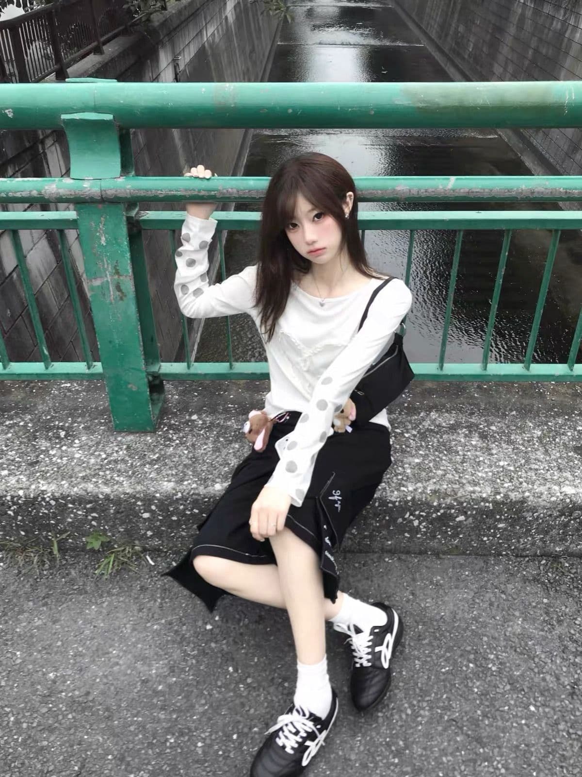 광저우 원단 눈꽃 면 프린트 부형제 보안 버클 행침 카드 긴팔 s-xl 이미지 4