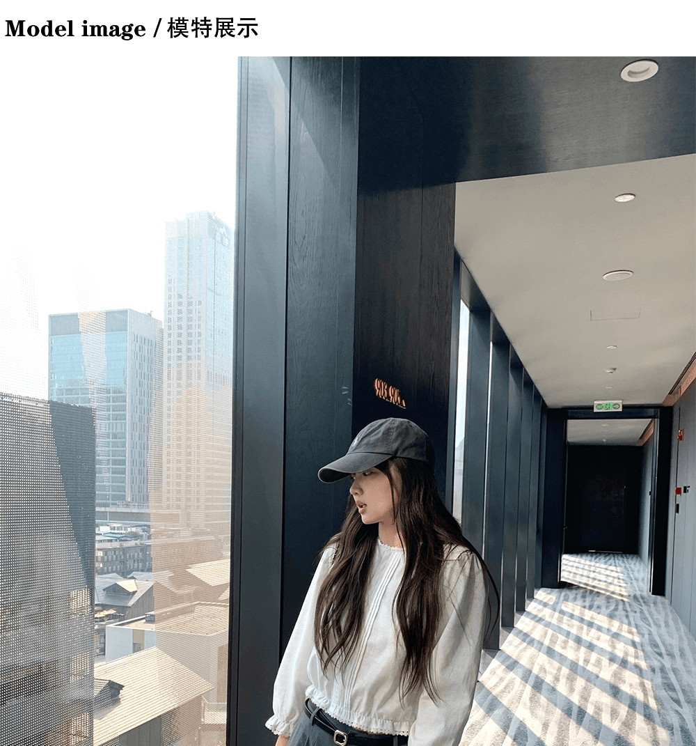 높은 품질 품질 프랑스식 품격 레이스 연령 감소 쇼트 스타일 긴팔 셔츠 맨위 여성 가을 Chic 슬림해 보이는 셔츠 상세 이미지 2