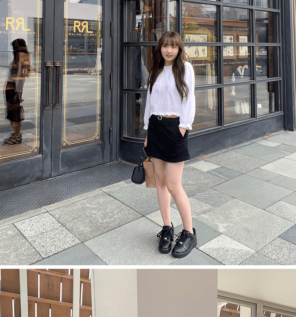 높은 품질 품질 프랑스식 품격 레이스 연령 감소 쇼트 스타일 긴팔 셔츠 맨위 여성 가을 Chic 슬림해 보이는 셔츠 상세 이미지 5