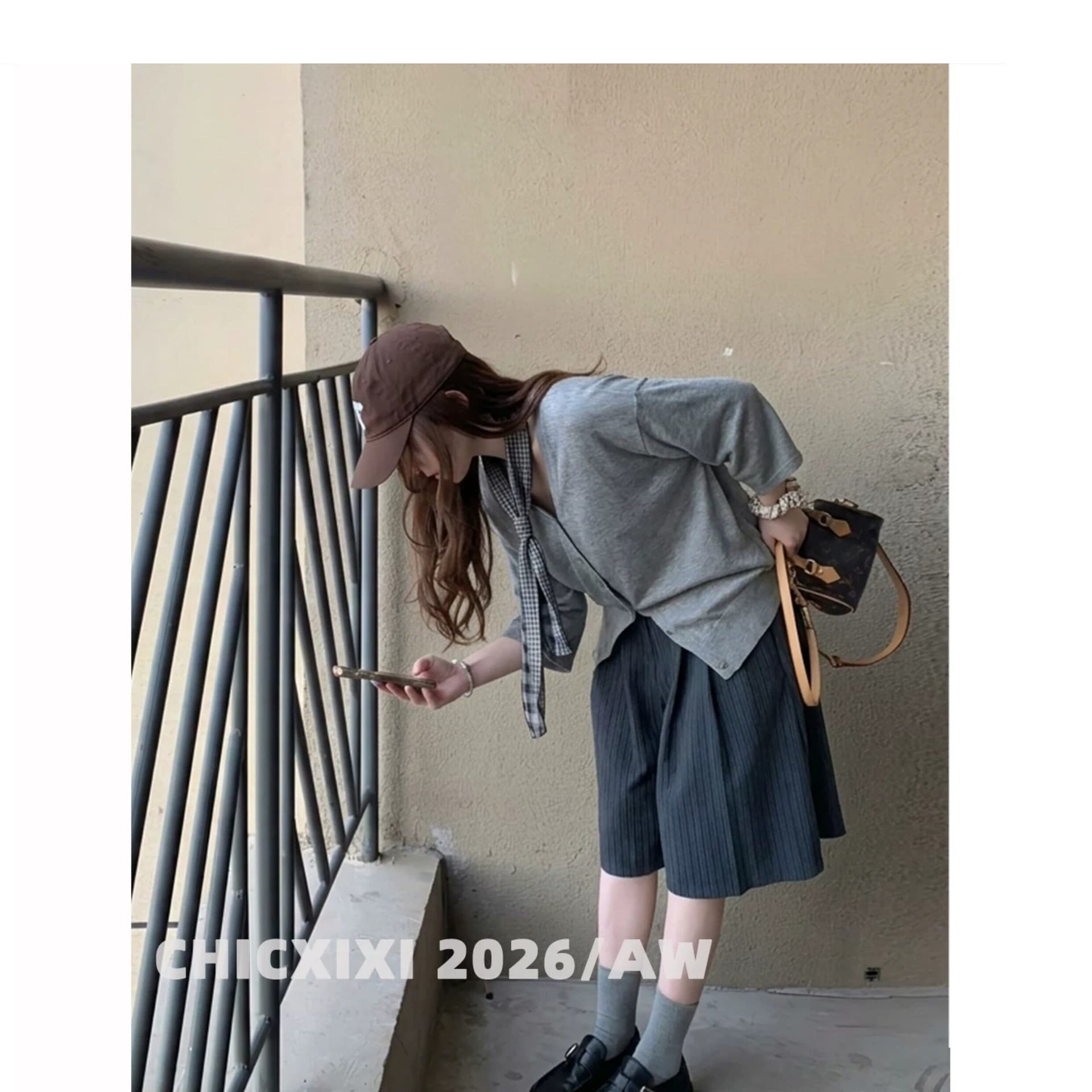 260 그램 사람들 면 이순신 샤 벨라 주간 어지럽게 흩어져 있는 것 느긋한 오픈 가디건 슬림해 보이는 맨위 상세 이미지 5