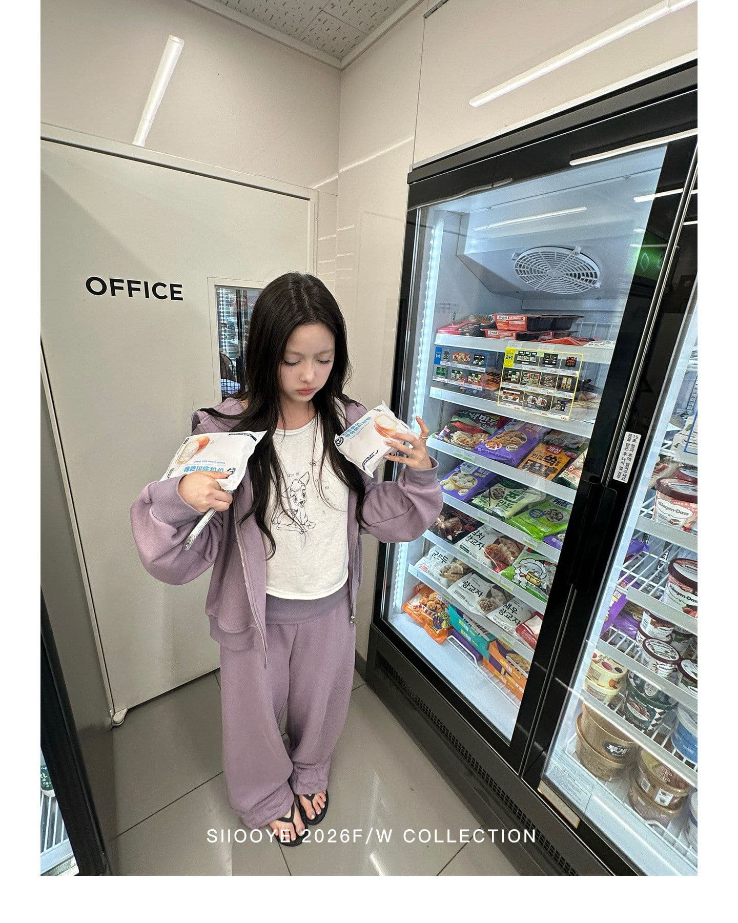 siiooye 작은 사슴 플라크 면 100% 느슨함 센스 인쇄 하나 마키 연주 중 바닥 티셔츠 여성 가을 겨울 인사이드 가져 가라. 긴팔 맨위 상세 이미지 17