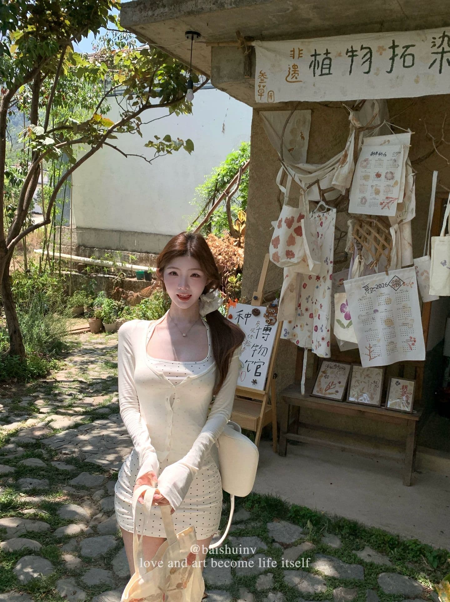 얇은 스타일 긴팔 오픈 가디건 여성 코트 가을 인사이드 가져 가라. 도트 무늬 행침 목 드레스 투피스 세트 상세 이미지 5