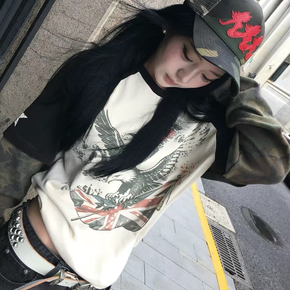 순면 220 그램 긴팔 여성 이미지 5