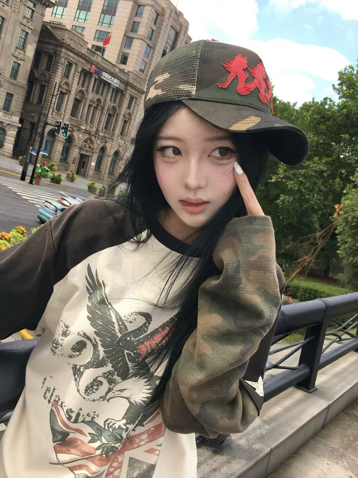 순면 220 그램 긴팔 여성 상세 이미지 3