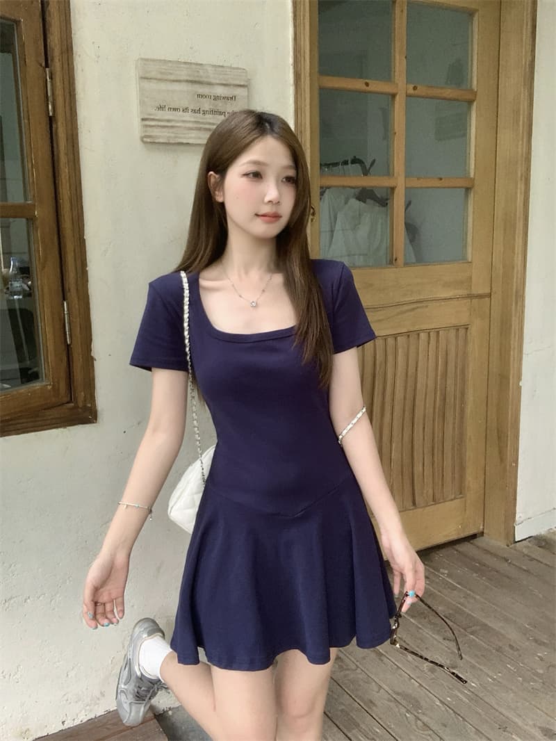 실사 지방 mm 순수한 욕망 바람 표지 고기 슬림해 보이는 광장 칼라 바지 드레스 치마 나만의 것을 가져와 라. 안전 치마 상세 이미지 10