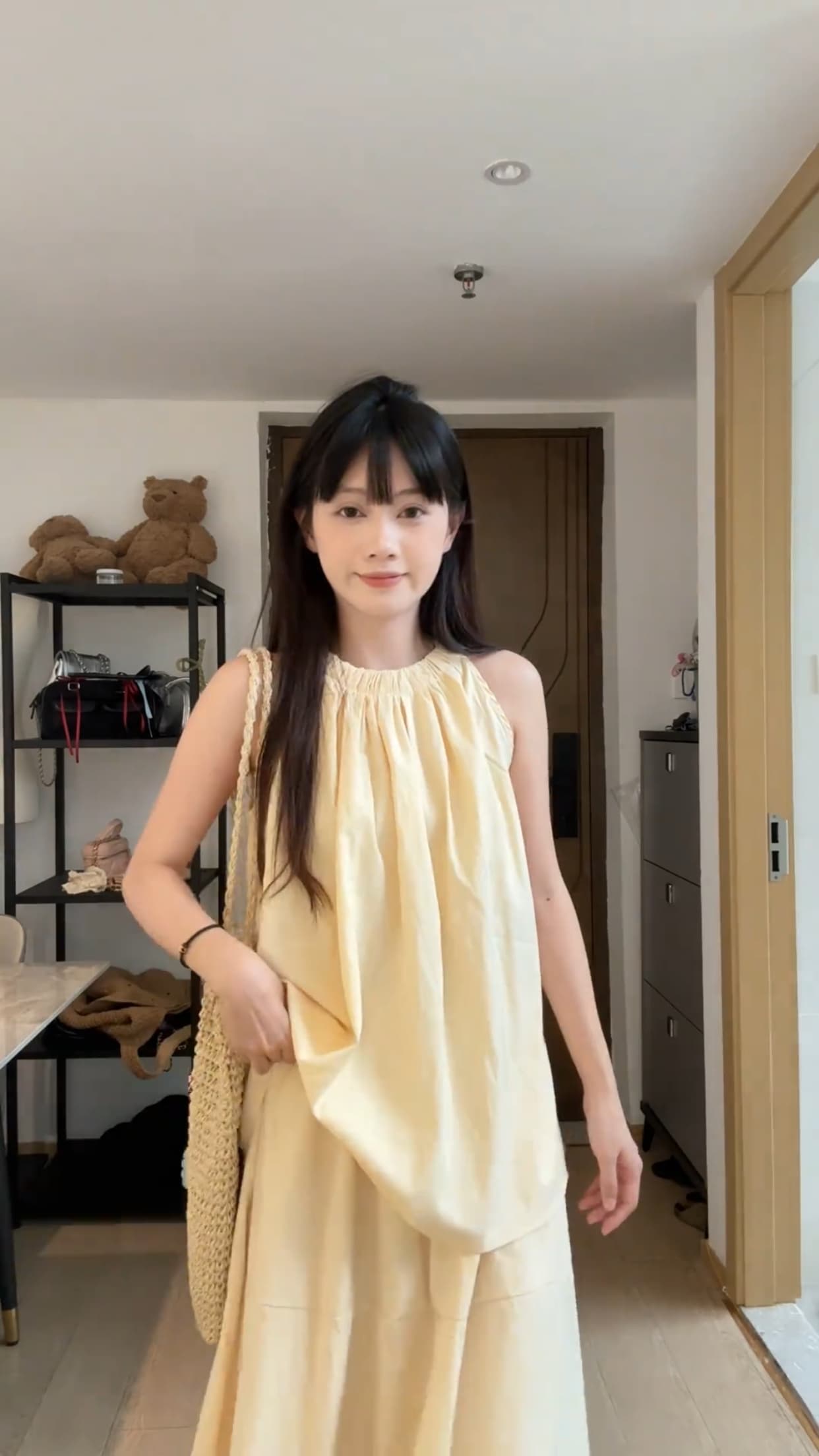 행침 목 조끼 맨위 여성 상세 이미지 10