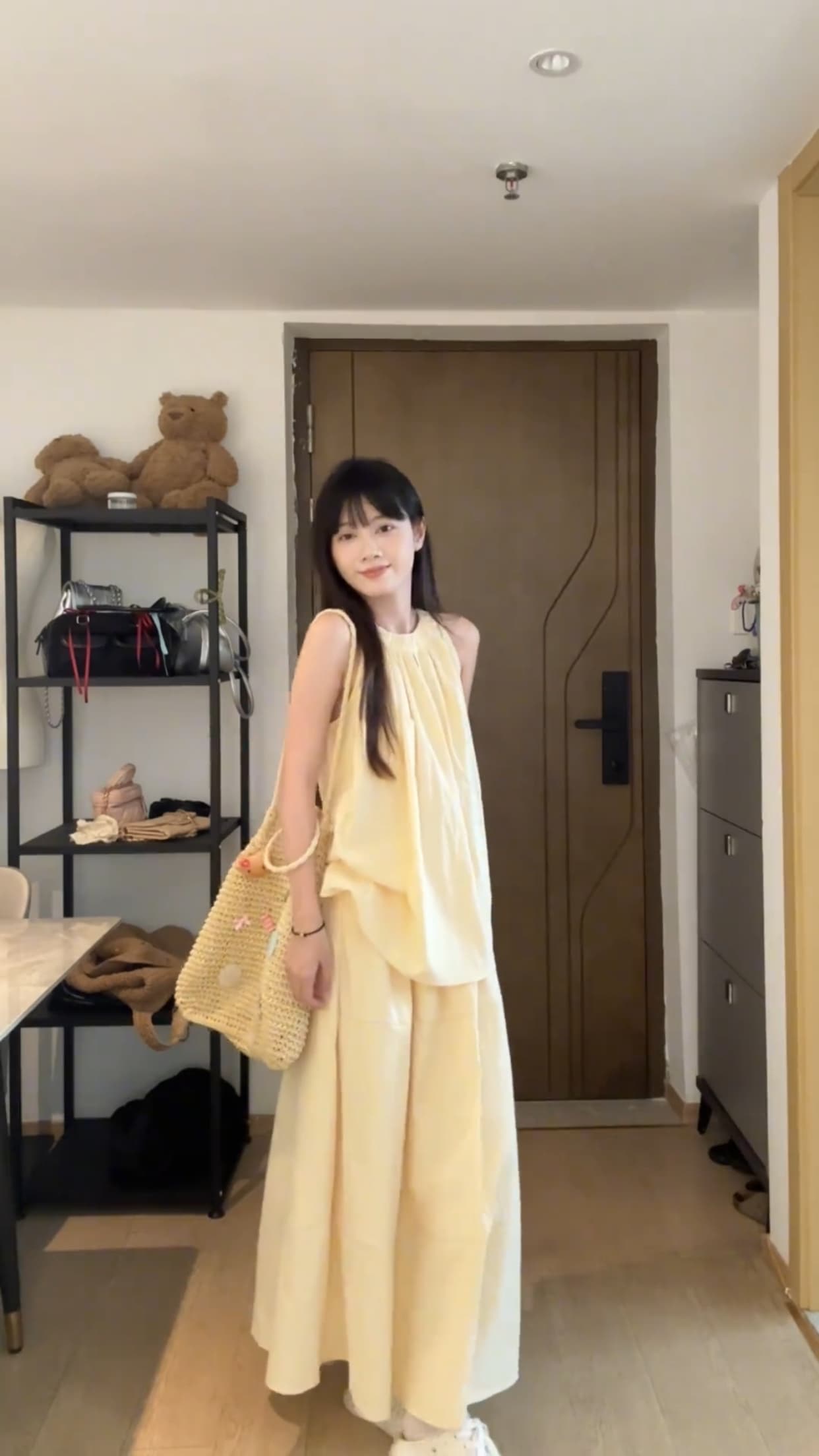 행침 목 조끼 맨위 여성 상세 이미지 13