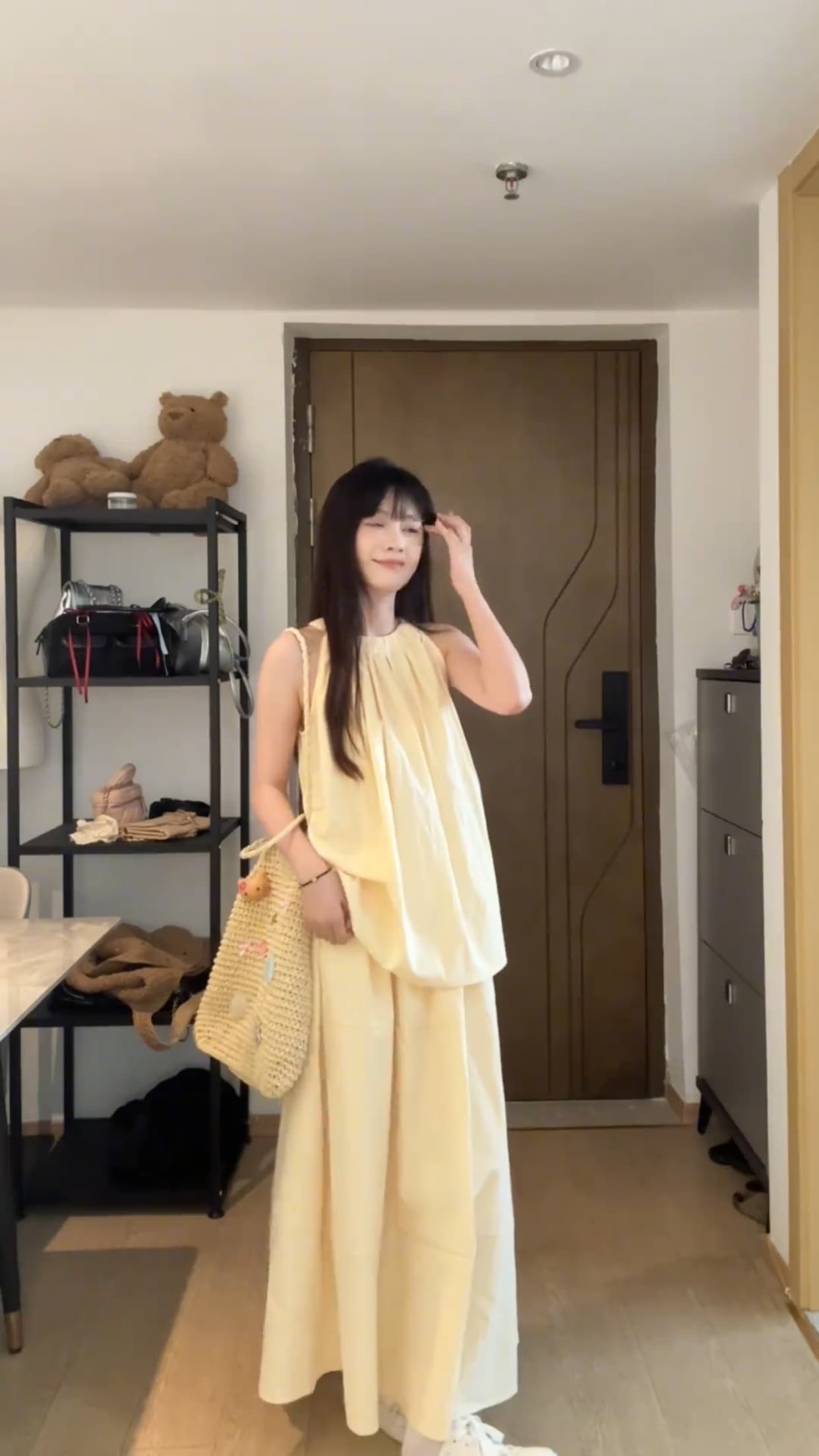 행침 목 조끼 맨위 여성 상세 이미지 14