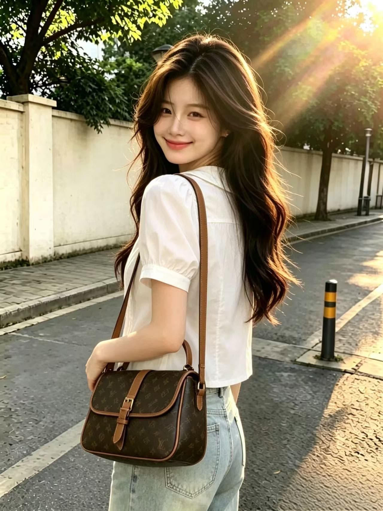베이비 칼라 흰 셔츠 맨위 여성 상세 이미지 8