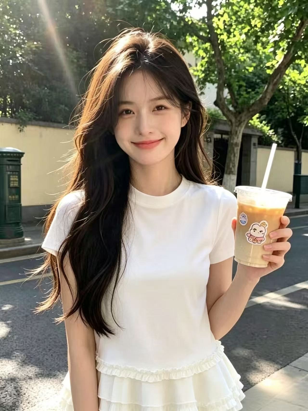 프릴 치마 맨위 여성 상세 이미지 2