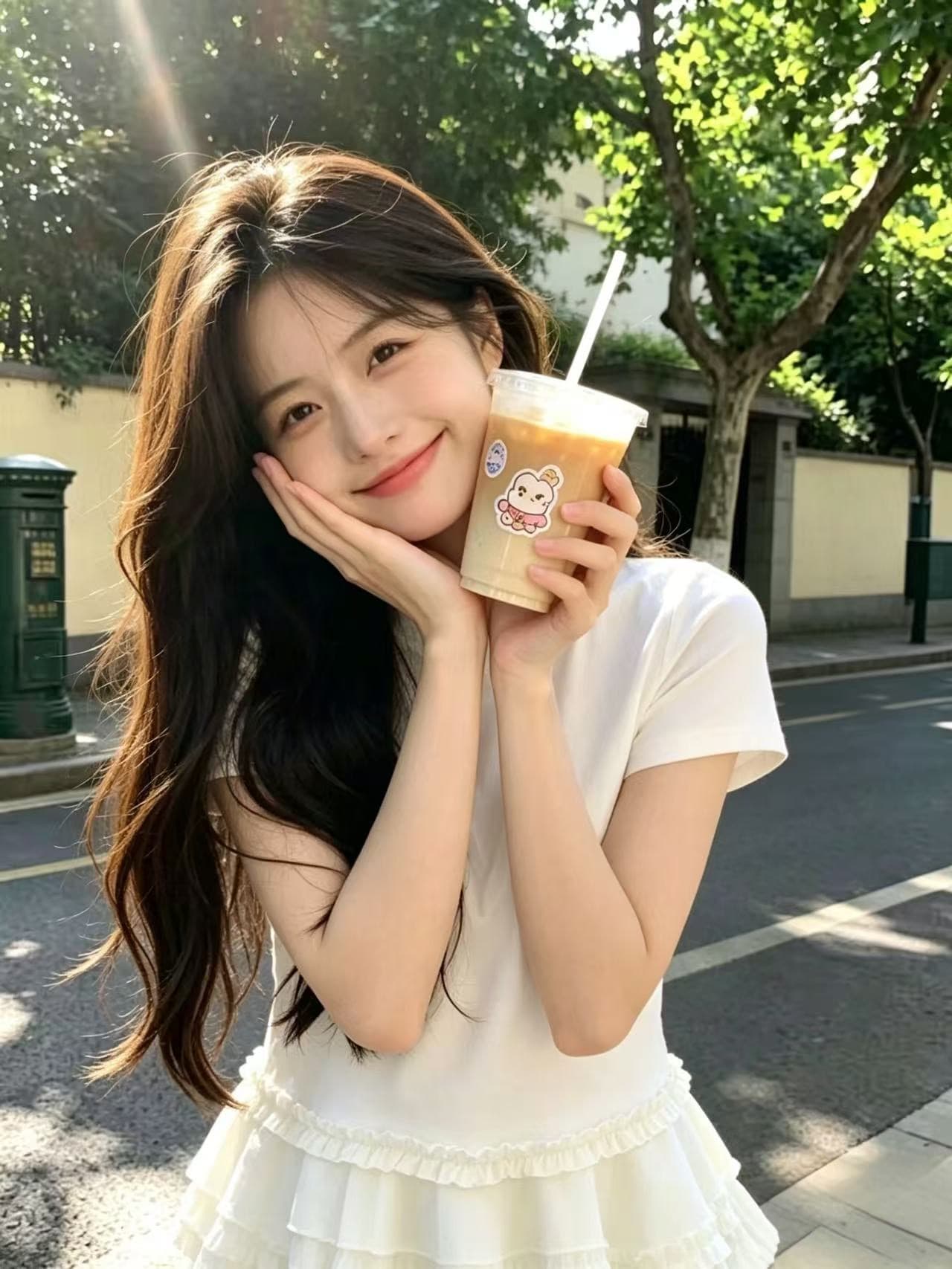 프릴 치마 맨위 여성 상세 이미지 3