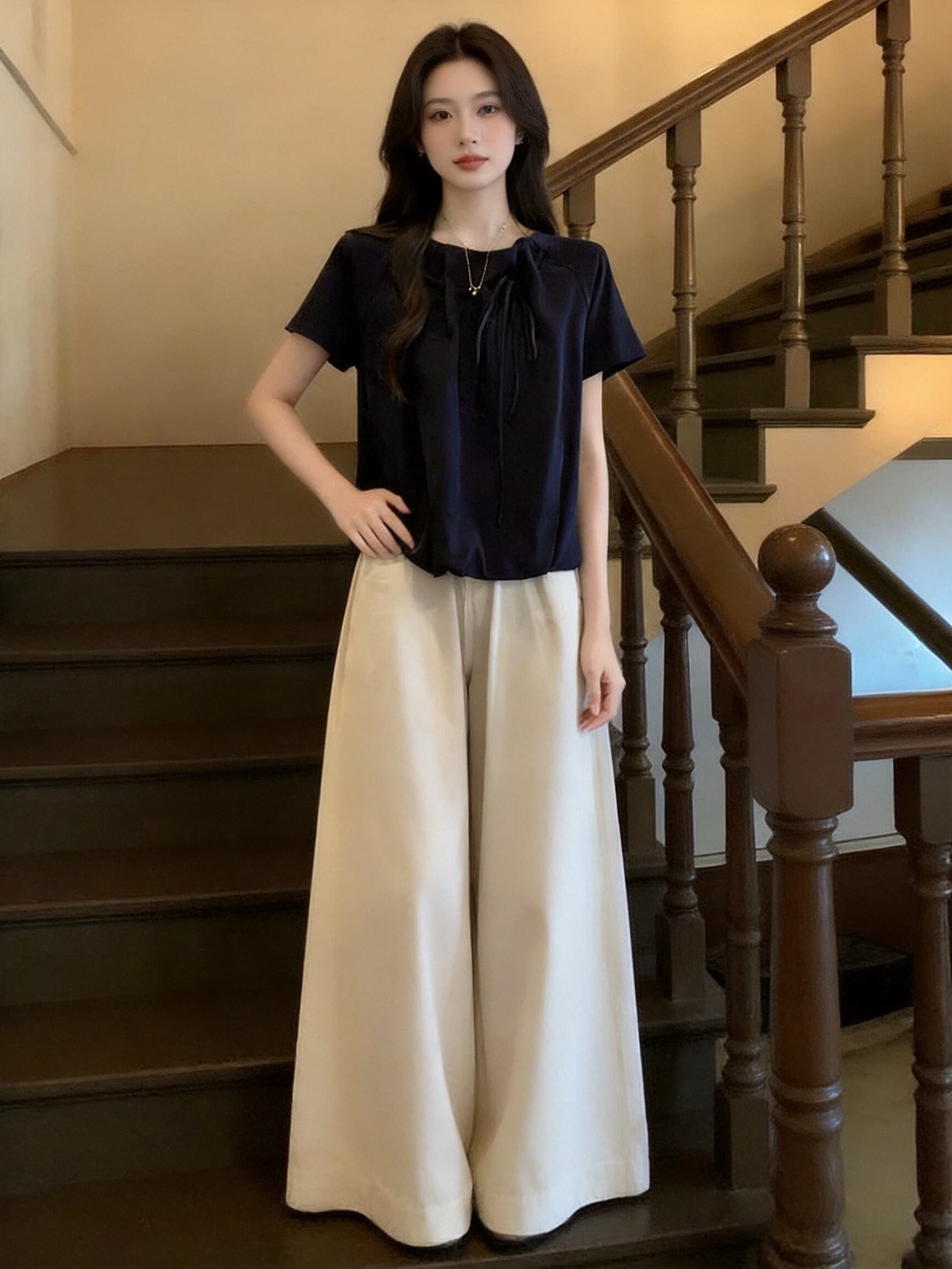 레이스업 꽃밭 맨위 여성 상세 이미지 6