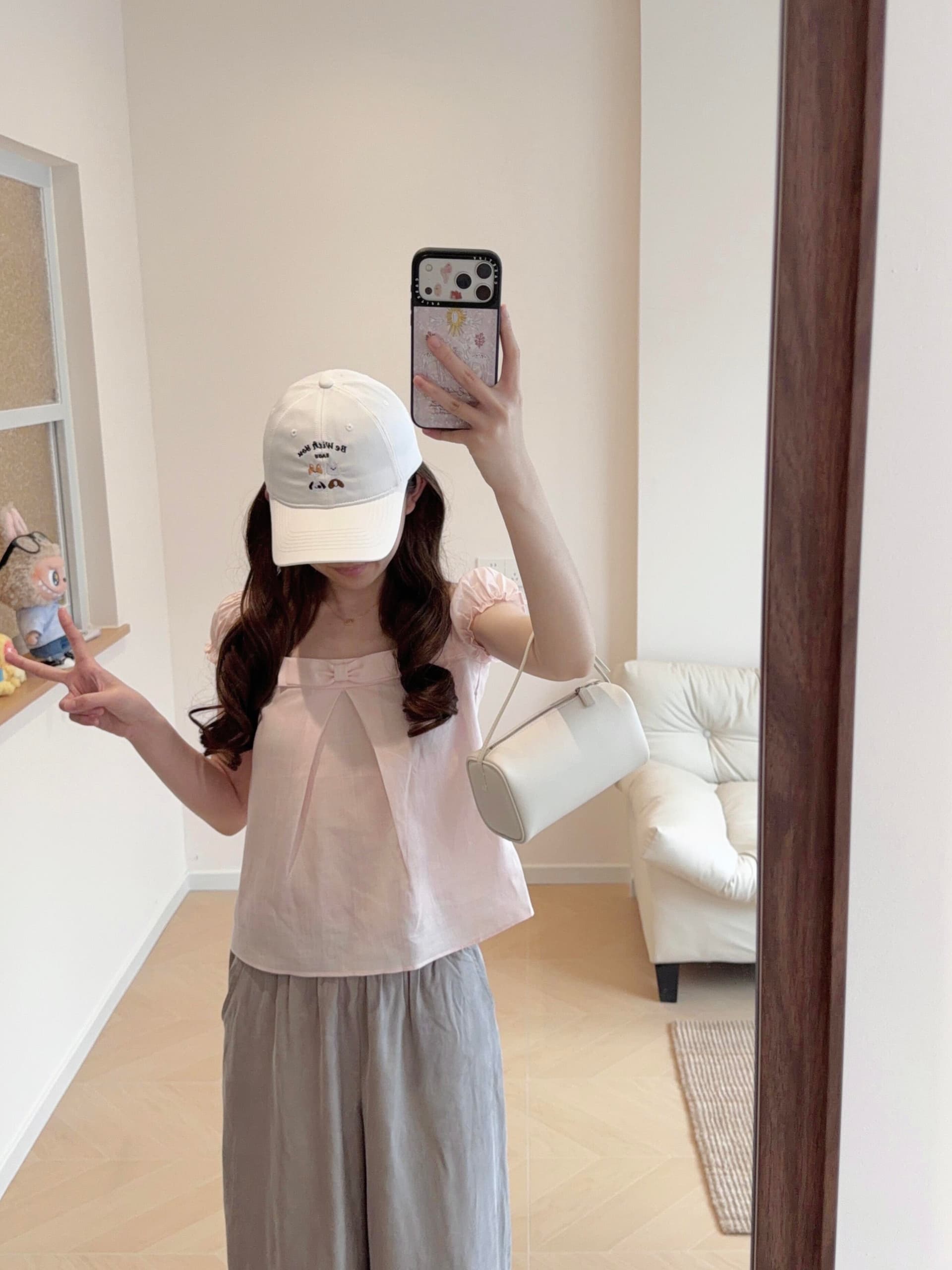 나비 매듭 맨위 광장 칼라 맨위 여성 이미지 3