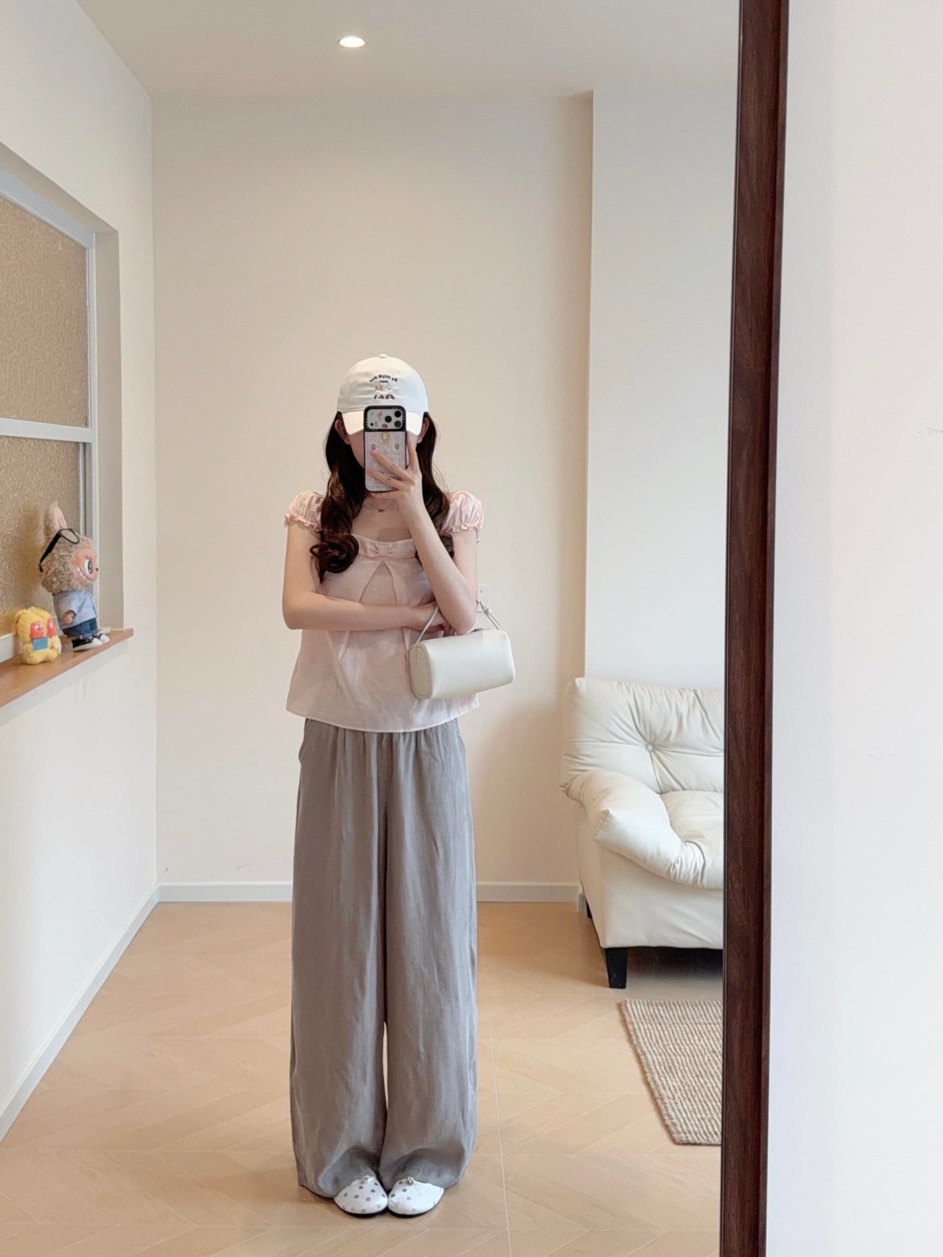 나비 매듭 맨위 광장 칼라 맨위 여성 상세 이미지 2