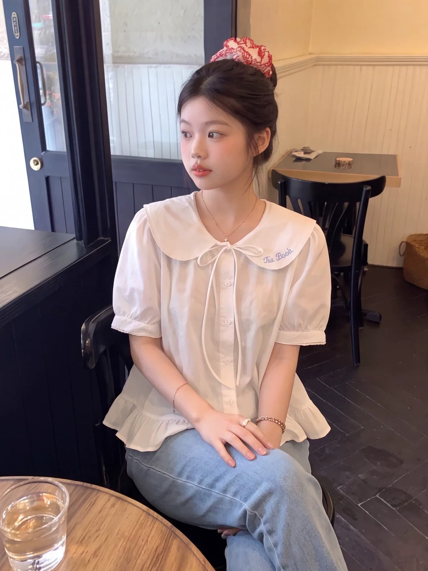 베이비 칼라 나비 넥타이 맨위
