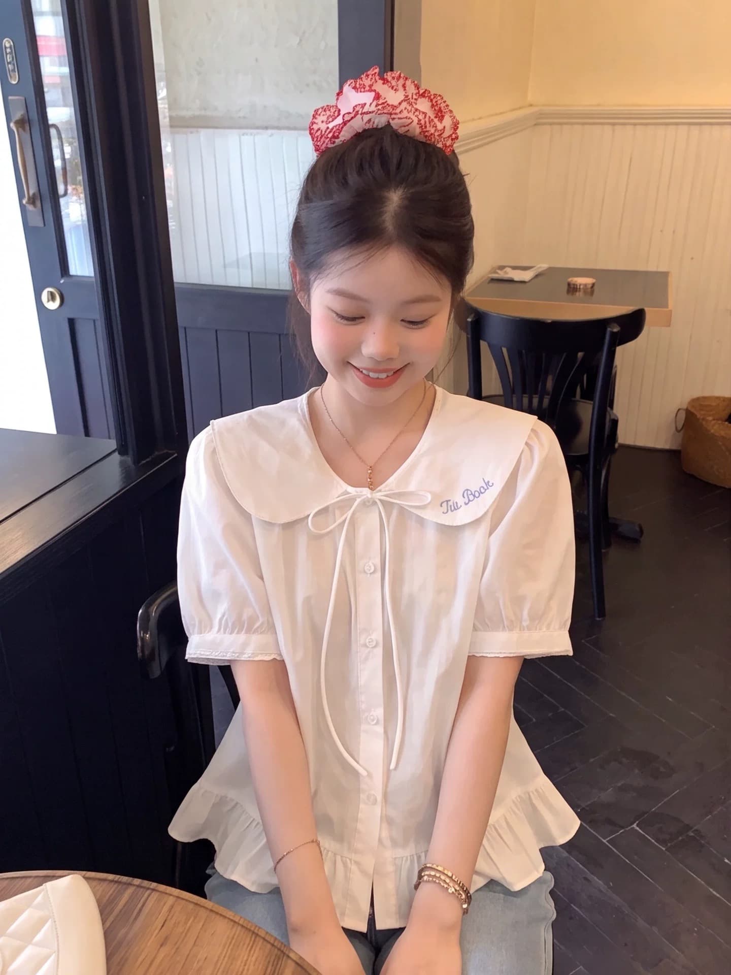 베이비 칼라 나비 넥타이 맨위 상세 이미지 4