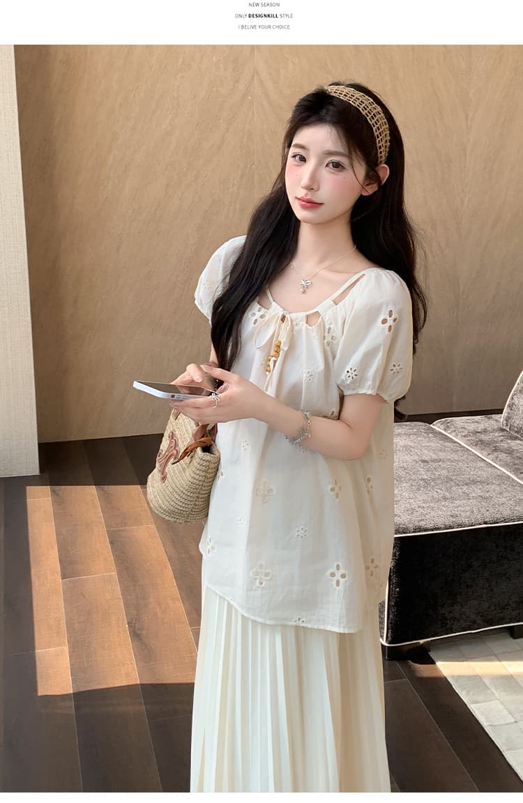 실사 지금 지금 순면 한국 스타일 루즈핏 임산부 맨위 반신 스커트 임산부 투피스 세트 임산부 세트 상세 이미지 19