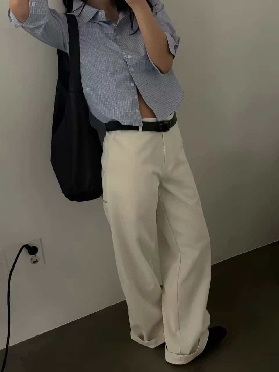 한국 동대문 26 여름 새로운 품격 몸매 가꾸기 다용도 쇼트 스타일 여성 셔츠 상세 이미지 4