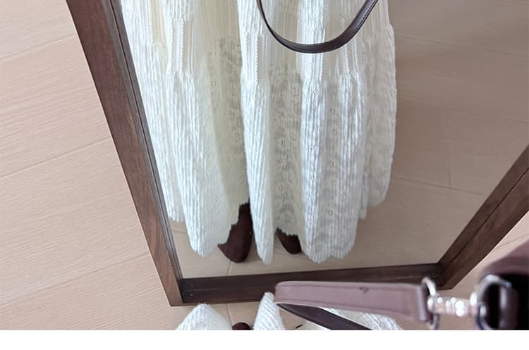 지금 임산부 숙녀 바람 두꺼운 연삭 털 레이스 반 스커트 2025 한국 스타일 다용도 캐주얼 연령 감소 우산 치마 여성 상세 이미지 40