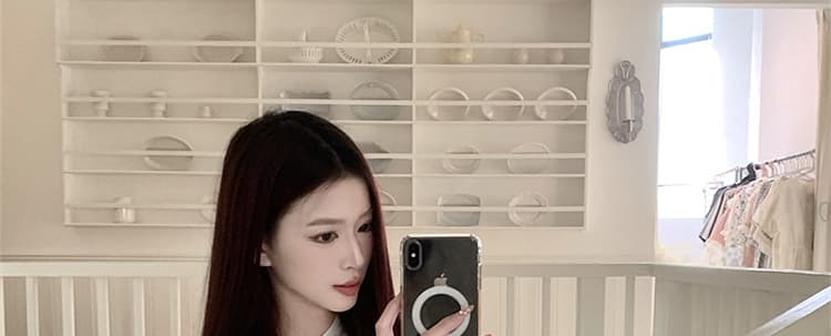 임산부 핫걸 바람 프랑스식 레이스 측면 케이크 드레스 반신 스커트 여성 봄 레이스 하이웨이스트 A라인 스커트 미니 스커트 상세 이미지 31