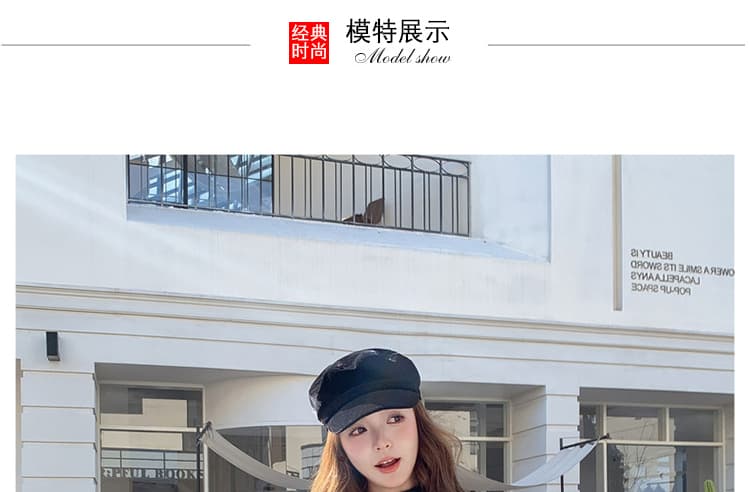 지금 지금 빅 사이즈 레트로 디자인 센스 꽃무늬 모직 세트 여성 슈퍼 화재 착용 가져 가라. 뒤로 심장 안에 가져 가라. 반신 스커트 3종 세트 상세 이미지 16